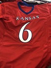 Jalon Daniels Signed Kansas Custom Xl Red Jersey 3-5-23 Beckett