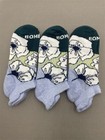 3 Pairs s Bombas Honeycomb Multicolor Ankle Socks Women Size Medium