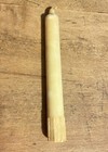 Rare 1800 s Antique Primitive Early Ny Shaker Made Tallow Beeswax Candle Aafa 1