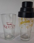Beefeater Gin Live A Little Pint Glass Cocktail Shaker Red Ox Tavern Barware