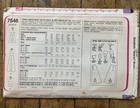 1970s Vtg Simplicity Sewing Pattern 7546 Halter Dress Top Size 11 12 Bust 32 Xs