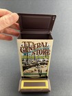 Jasco Tin Metal Match Box Holder Wall Mount General Store Ginger Spice Vintage
