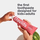 Davids Fluoride Free Whitening Toothpaste Strawberry Watermelon 5 25oz Natural