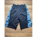 Champion Boys Navy Blue Camo Side Stripe Athletic Shorts Size 6