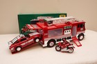 2024 - 60th Anniversary Fire Truck With Car And Motorcycle - Nib
