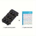 Functional Flexible Easy To Install Portable Guitar Chord Trainer Fits Beginners