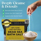 Aromasong Dead Sea Salt Soak - Coarse Grain Bath Salt - 19 Lbs Bulk