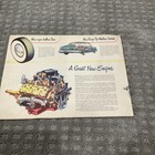 1949 Lincoln And Cosmopolitan Vintage Original Car Sales Brochure Catalog