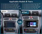 For Mercedes Benz C-w203 W209 Clk320 7  Android 15 0 Car Gps Stereo Radio 2 64gb