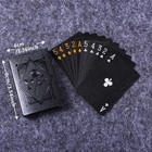Diamond Waterproof Black Golden Cards Plastic Poker Playing Hd Deck Of Cards