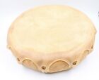 Native American Drum Cochiti Pueblo Handmade Stretched Rawhide  10  D X 2 1 2  T