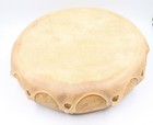 Native American Drum Cochiti Pueblo Handmade Stretched Rawhide  11  D X 2 1 2  T