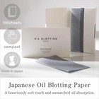 Oil Blotting Paper 100 Sheets pack Of 2     Natural Black Charcoal Facial Tissues