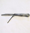 19th Century Coin Silver Fruit Knife  Beautiful 28 17g Silver