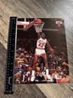 Michael Jordan 8 5x11 Dunk Chicago Bulls Logo Poster Very Rare 1988-89