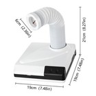 Dentistry Vacuum Cleaner Dental Lab Vacuum Cleaner With 3 Led Spotlights 60w 