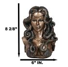 Sea Witch Goddess Cecaelia Kraken Octopus Tentacles Haired Woman Bust Statue