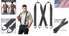 Heavy Duty X Back Suspenders For Men Women Adjustable Work Braces 1 5in