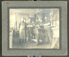 Pair Of 1885 Circa Cabinet  Photos -  Indoor Business Images - 4x6 Inch Mat