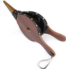 Bellows Fireplace Wood Leather Vintage Fire Brass Blower Antique Air Bellow New 