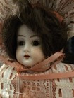 12 5-inch Antique Bisque Head Doll 18 0 On Leather Body Dressed   