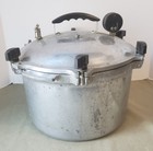 All American  No 7 Pressure Cooker 15 1 2 Qts Cast Aluminum Canner Usa