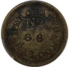  1860  Providence Ri-18b S Smith Merchant Token Saloon Jos H Merriam
