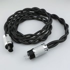 Audiophile Us Eu Schuko Ac Silver Plated Pure Copper Occ Hifi Power Suply Cable