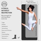 Extra Wide Yoga Mat For Women And Men  84 x 32 x 6mm  Tpe Workout Mat