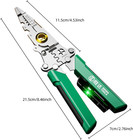 12 In 1 Foldable Wire Stripper With Electricity Measurement Function  Multifunct