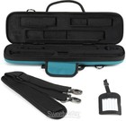 Protec Pb308tb Pro Pac Slimline Flute Case - Teal Blue