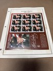 Lot  35 U s  Army  international   2 The Elvis Presley Stamp Collection Sheets