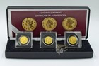 Us Dollars Collection In Gold 3 X 1 1000 Oz 999 Gold Coins 12 Dollars Liberia