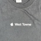 Vintage Apple Store Employee T Shirt Men s Xl West Towne Graphic Y2k Rare