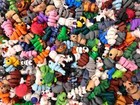 20 Pack 3d Printed Animals  Small Articulated Flexible Sensory Fidget Toy Random