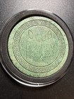 1948-1951 Rare  Obsolete 5c Club Harlem Reno Nevada Casino Poker Chip  Token