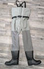 Frogg Toggs Hellbender Felted Boot Foot Chest Waders Men s 10 Women s 12 - Nice