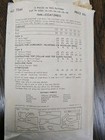 Rare 1950s Vogue 7544 Double Breasted Coat Dress Size 16 Bust 34