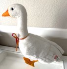 Hansa White Goose Plush Stuffed Animal Farm Bird 16    W  Tag Euc Storytime