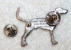 Coon Hound Coonhound Dog Harris Fine Pewter Pin Jewelry Art Usa Made