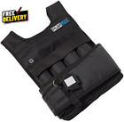 Pro Weighted Vest 12lbs  20lbs  40lbs  50lbs  60lbs With Shoulder Pads Option