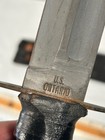 Us Military Ontario Mark 2 Fighting Knife Black Sheath