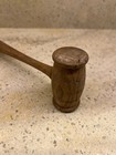 Vintage Wooden Judge Auction Gavel Mallet 10 5  