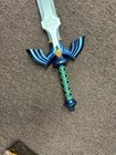New Legend Of Zelda Skyward Master Sword Unsharpened Metal 42    Blue Blade