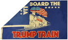 3x5 Ft 2020 Donald Trump Train President America All Aboard Maga Flag Banner Us