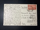 1936 Maroc Morocco Rppc Airmail Postcard Cover Casablanca To Seines France