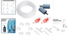Aquarium Air Pump Accessories  13 Feet Tubing With Air Stones And Valves