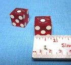 Vintage Casino Dice Fremont Hotel Casino Downtown Las Vegas 1-pair  2-dice 