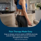 Omron Long Life Pads For Tens Unit Muscle 2 Count  pack Of 1   Pad Type
