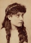 Julia Marlowe  Esteemed Stage Actress   Sarony   Cabinet Card Portrait  1890